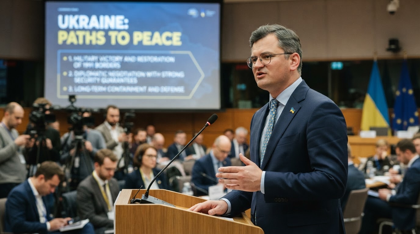 Exministr Kuleba popsal tři možnosti ukončení války na Ukrajině